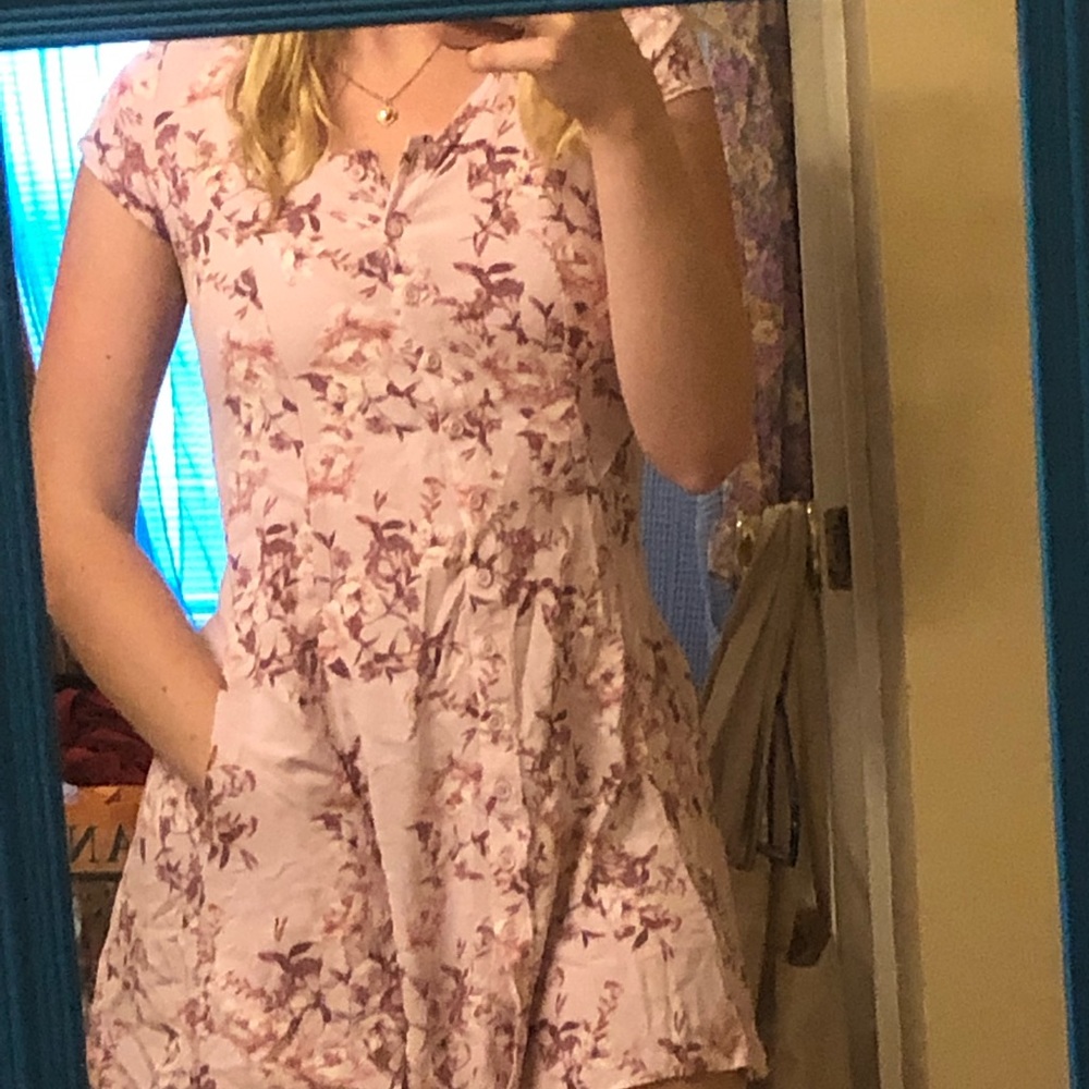 cutest pink dress for spring/summer